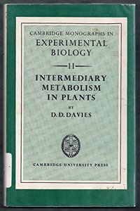 Intermediary Metabolism in Plants