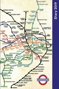 London Underground Desk Diary 2019