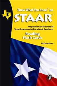 Swyk on Staar Reading Flash Cards Gr 3