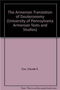 Armenian Translation of Deuteronomy