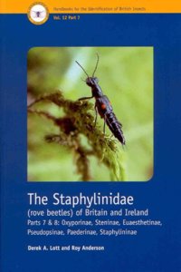 The Staphylinidae (Rove Beetles) of Britain and Ireland