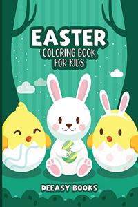 Easter Coloring Book For Kids