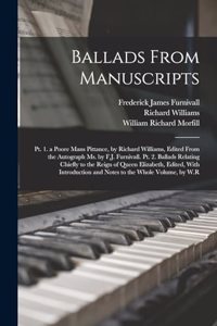 Ballads From Manuscripts