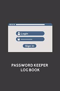 Password Keeper Log Book