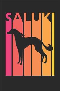 Vintage Saluki Notebook - Gift for Saluki Lovers - Saluki Journal