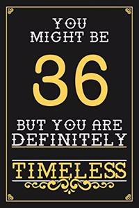 36th Birthday Journal