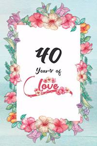40th Anniversary Journal