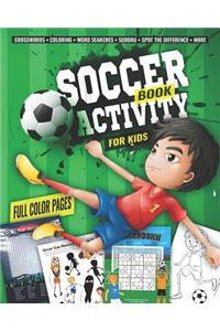 Soccer Activity Book for Kids