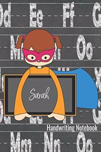 Sarah Handwriting Notebook
