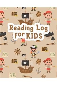 Reading Log for Kids