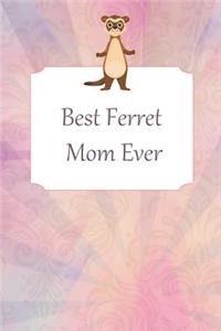 Thick Journal - Notebook (120 Pages) - Ferret Mom, Ferret Gifts