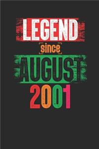 Legend Since August 2001