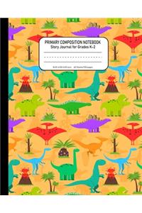 Primary Composition Notebook Story Journal Grades K-2
