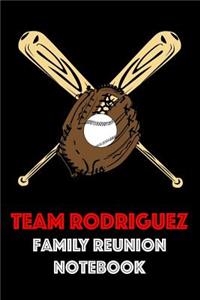 Team Rodriguez Family Reunion Notebook