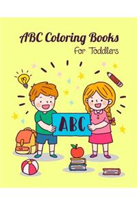 ABC Coloring Books For Toddlers