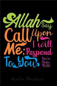 Muslim Notebook