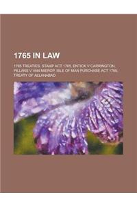 1765 in Law