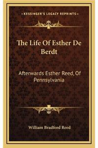Life Of Esther De Berdt