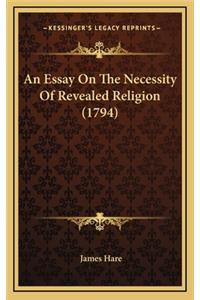An Essay on the Necessity of Revealed Religion (1794)
