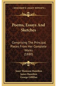 Poems, Essays and Sketches