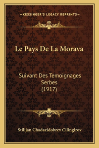Le Pays De La Morava