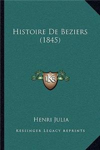 Histoire De Beziers (1845)