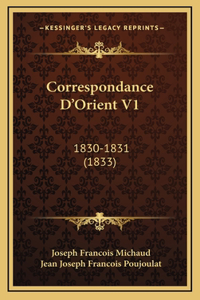 Correspondance D'Orient V1