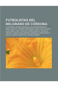 Futbolistas del Belgrano de Cordoba