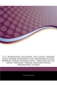 Articles on P. G. Wodehouse Locations, Including