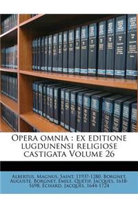 Opera omnia