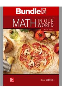 Loose Leaf Math in Our World with Aleks 360 Access Card (52 Weeks)