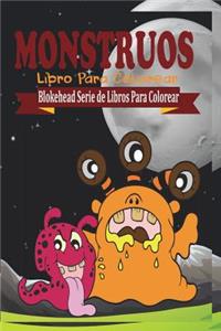 Monstruos Libro Para Colorear