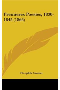 Premieres Poesies, 1830-1845 (1866)