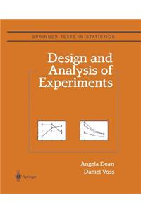 Design and Analysis of Experiments