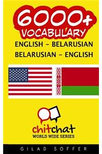 6000+ Deutsch - Weissrussisch Weissrussisch - Deutsch Wortschatz