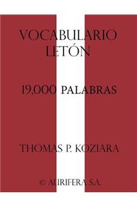 Vocabulario Leton