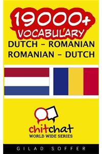 19000+ Dutch - Romanian Romanian - Dutch Vocabulary