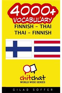 4000+ Finnish - Thai Thai - Finnish Vocabulary