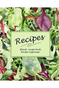 Blank Recipe Book