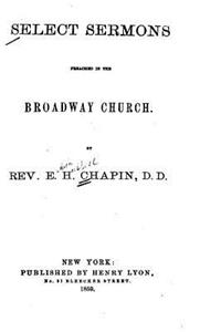 Select sermons preached in the Broadway Church