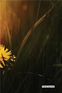Floral Journal - Dandelion Flower
