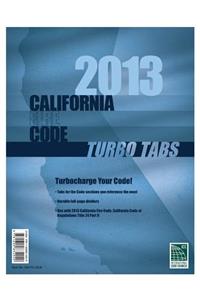 Turbo Tabs: 2013 CA Fire Codetitle 24 Part 9