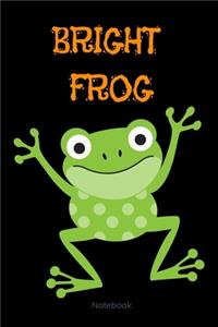Bright Frog Composition Notebook