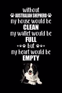Without Australian Shepherd My House Would Be Clean