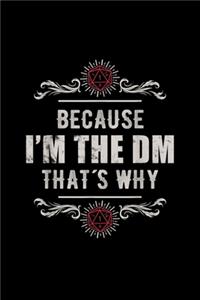 Because I'm The DM