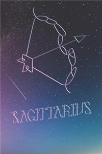 Zodiac Sign Notebook Sagittarius