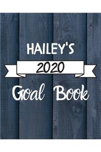 Hailey's 2020 Goal Book