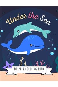 Dolphin Coloring Book