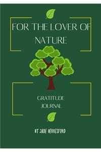 For the Lover of Nature, Gratitude Journal.
