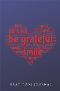 Be Grateful Gratitude Journal